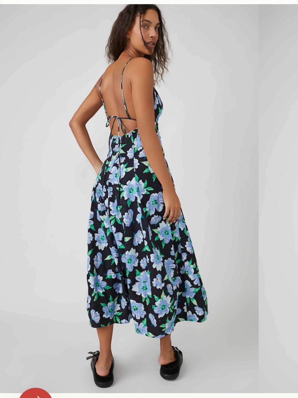 Free people diner things midi dress